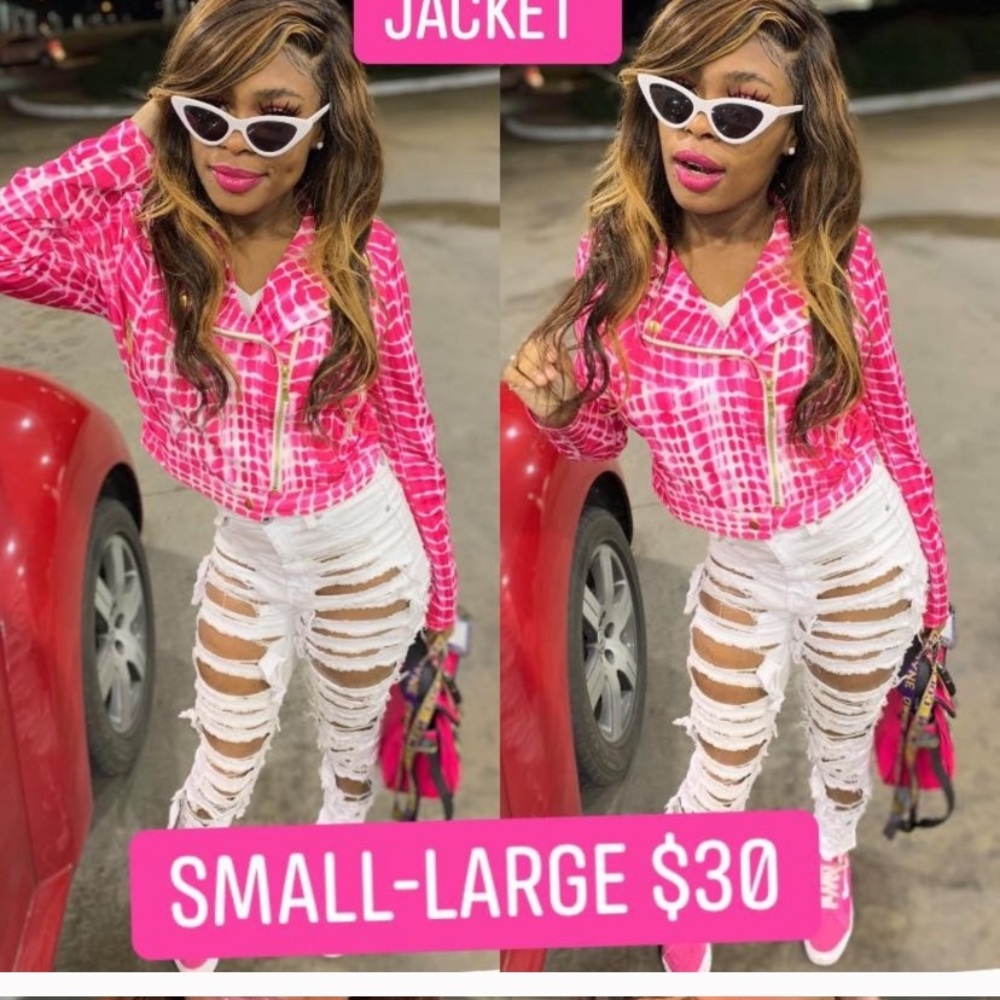 Pink blazer jacket